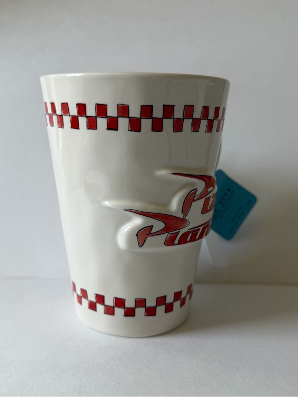 Rae Dunn Disney Pixar Toy Story Pizza Planet "Freshest In The Galaxy" Mug NWT - Picture 3 of 15
